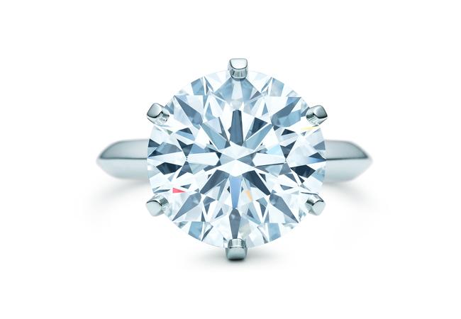 The Tiffany Setting 鉑金六爪鑽戒