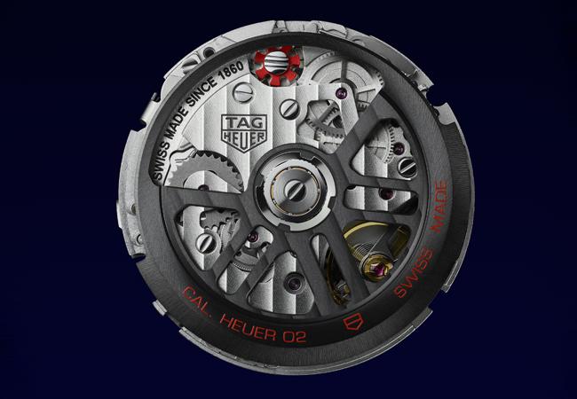 泰格豪雅Monaco Calibre Heuer 02 自動計時腕錶搭載Heuer 02自動上鍊機芯