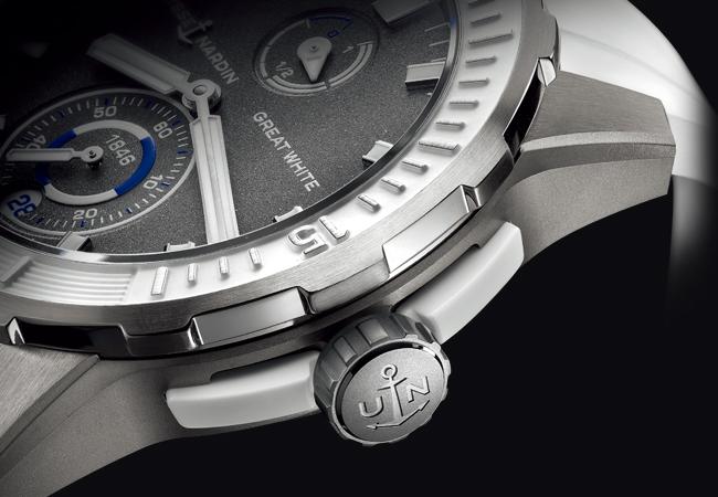 雅典錶Diver Chronometer大白鯊潛水天文台限量腕錶