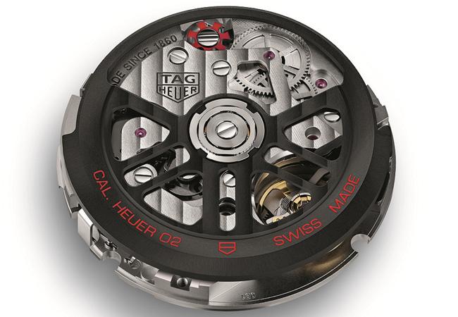 泰格豪雅Carrera Heuer 02 GMT兩地時間計時腕錶