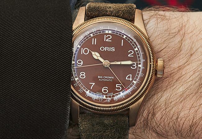 ORIS Big Crown指針式日期青銅錶