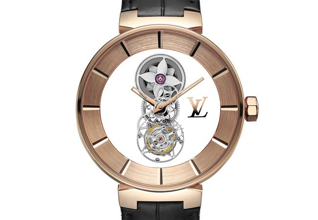 路易威登LOUIS VUITTON Tambour Moon Mystérieuse Tourbillon Volant LV