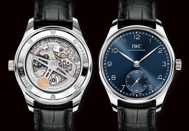 IWC葡萄牙系列自動腕錶40藍面款