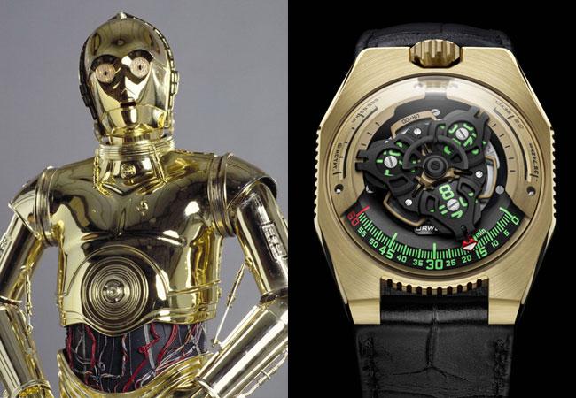 URWERK UR-100黃金腕錶