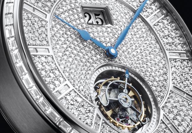 格拉蘇蒂原創Senator Tourbillon 白金腕錶