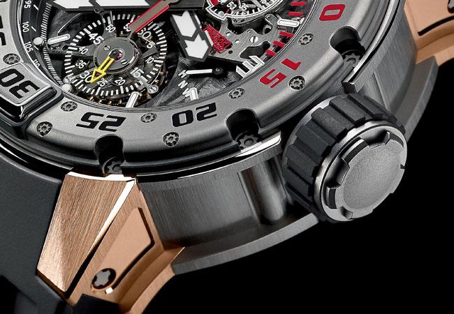 RICHARD MILLE RM025陀飛輪潛水計時碼錶