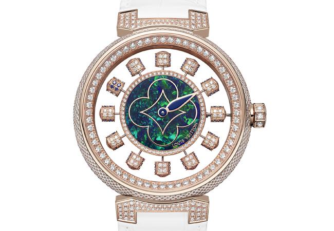 路易威登LOUIS VUITTON Tambour Spin Time Air Opal綠面款 LV