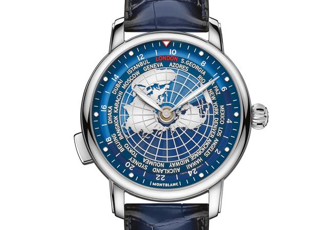 萬寶龍MONTBLANC明星傳承系列STAR LEGACY世界時區腕錶 GMT