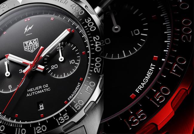 泰格豪雅TAG HEUER × Fragment Design Heuer 02聯名計時碼錶 藤原浩