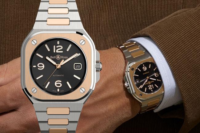 柏萊士BELL & ROSS BR 05 Black Steel & Gold