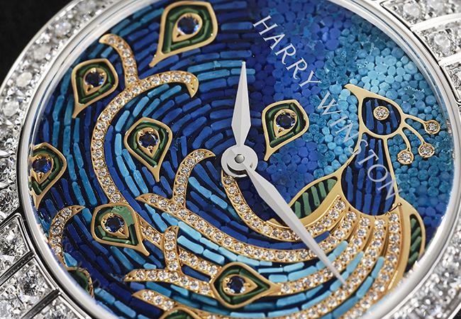 HARRY WINSTON Premier 卓時系列Precious Peacock 自動腕錶