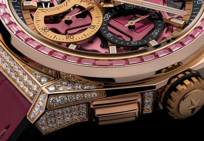 真力時ZENITH Defy El Primero 21粉紅腕錶 計時碼錶 鏤空 SAKK
