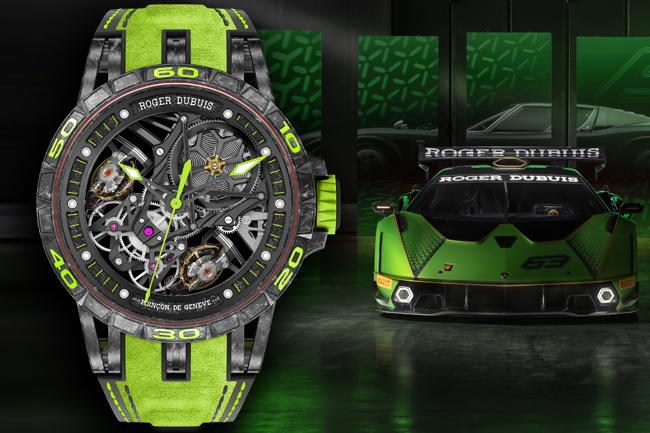 羅杰杜彼ROGER DUBUIS Excalibur Essenza SCV12超級訂製腕錶(示範色)
