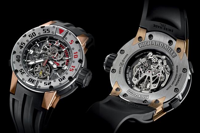 RICHARD MILLE RM 025陀飛輪計時潛水錶