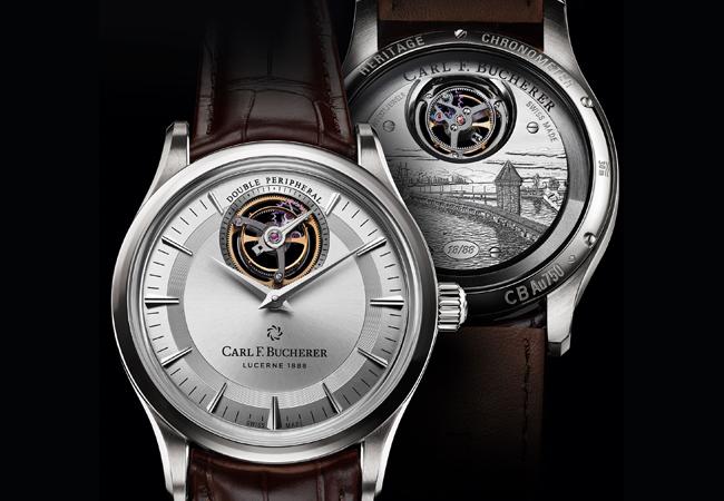 寶齊萊CARL F. BUCHERER 傳承系列雙外緣陀飛輪腕錶限量版