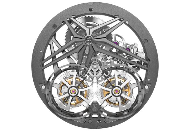羅杰杜彼Roger Dubuis Excalibur Superbia 鏤空雙飛行陀飛輪超級腕錶