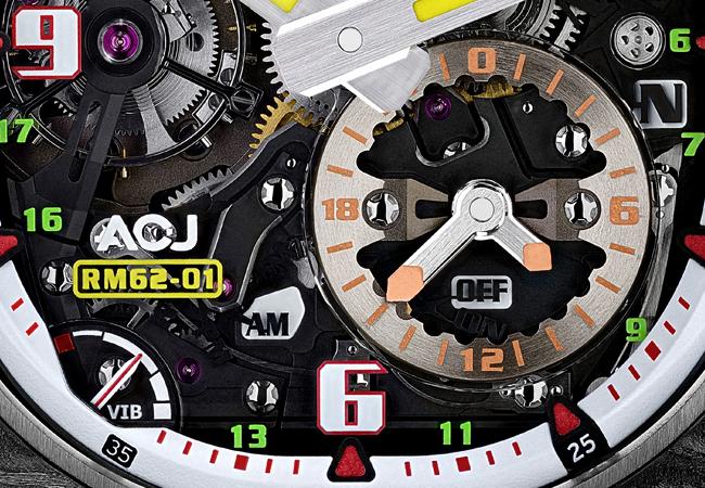 RICHARD MILLE RM 62-01 ACJ陀飛輪振動鬧鈴腕錶