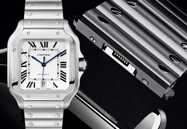 卡地亞CARTIER Santos de Cartier大型腕錶