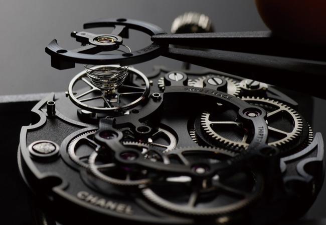 香奈兒CHANEL自製Calibre 1手上鍊機芯