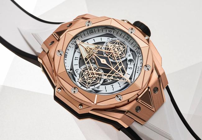 宇舶錶HUBLOT Big Bang Sang Bleu II 墨白計時碼錶