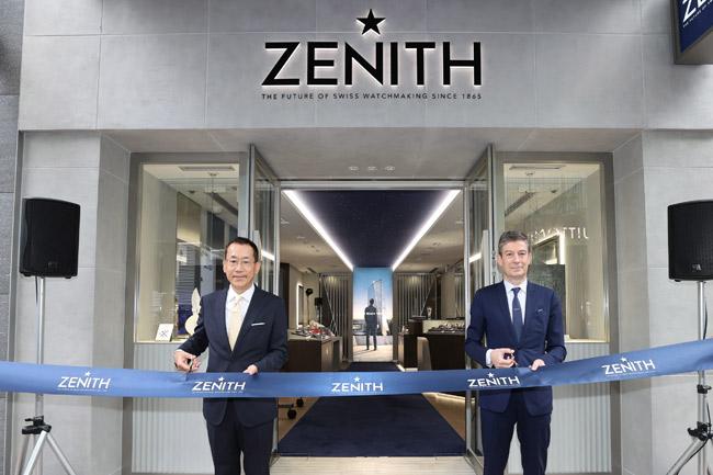 真力時ZENITH 專賣店於日本東京銀座開幕
