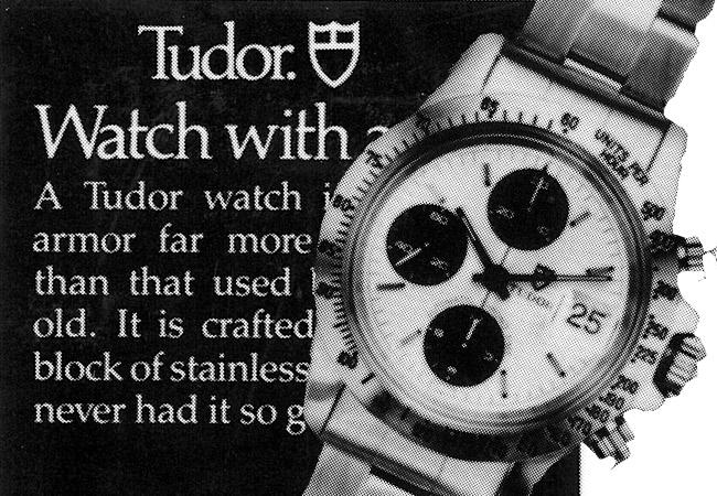 帝舵表TUDOR 1980年代的這則廣告