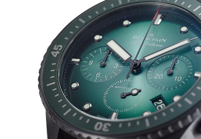 寶珀BLANCPAIN 五十噚深潛器飛返計時碼錶