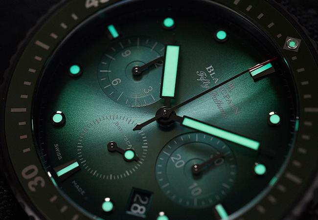 寶珀BLANCPAIN 五十噚深潛器飛返計時碼錶