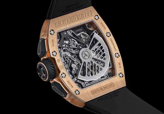 RICHARD MILLE RM 72-01 Lifestyle自製機芯計時碼錶