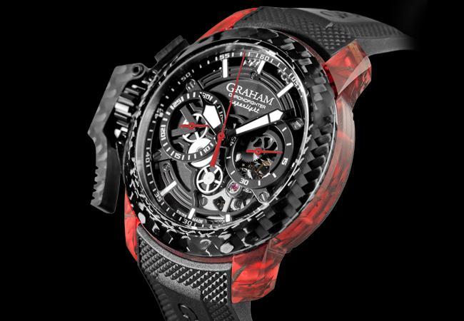 格林漢GRAHAM Chronofighter Superlight Carbon Skeleton