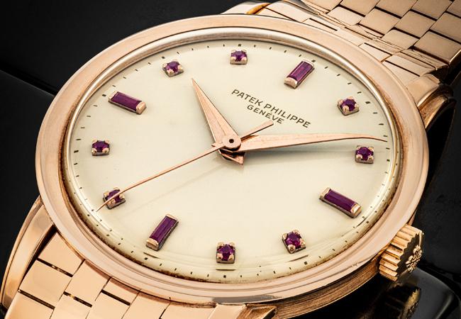 百達翡麗PATEK PHILIPPE型號2481的18K 紅金腕錶