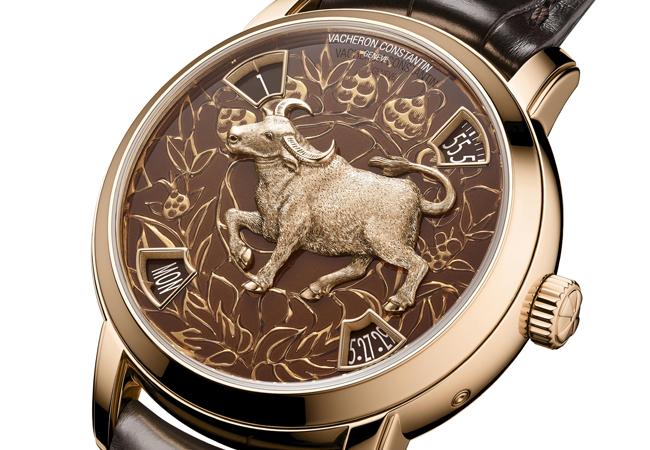 江詩丹頓VACHERON CONSTANTIN Métiers d’Art藝術大師系列牛年腕錶