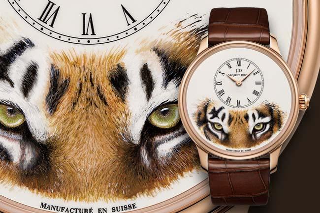 雅克德羅JAQUET DROZPetite Heure Minute Tiger
