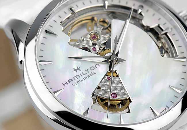 Jazzmaster爵士系列Open Heart開芯腕錶