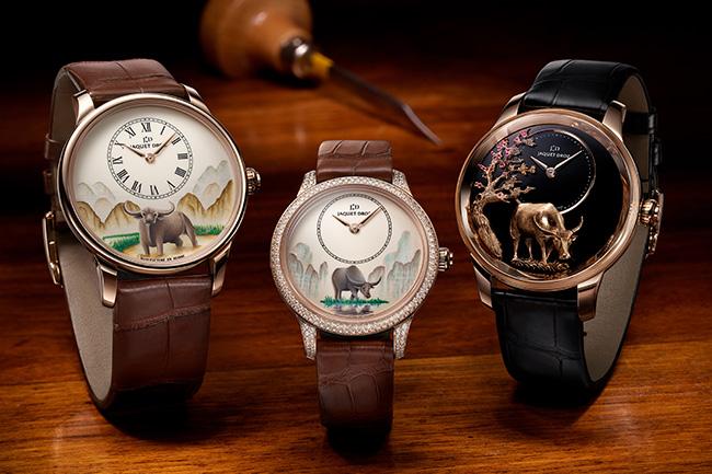 雅克德羅 Jaquet Droz 巧妙融合藝術與傳統 四款限量版腕錶禮獻中國新年
