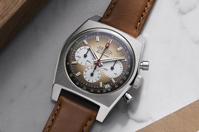 真力時ZENITH Chronomaster Revival A385復刻版腕錶,型號:03.A384.400/385.C855