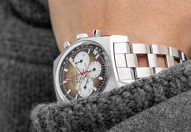 真力時ZENITH Chronomaster Revival A385復刻版腕錶,型號:03.A384.400/385.M385