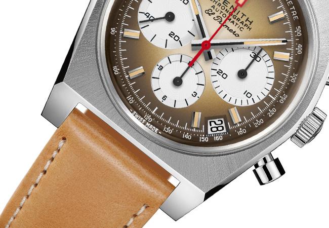 真力時ZENITH Chronomaster Revival A385復刻版腕錶,型號:03.A384.400/385.M385