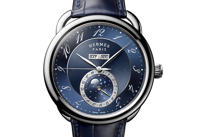 愛馬仕HERMES Arceau Grande lune大月相腕錶