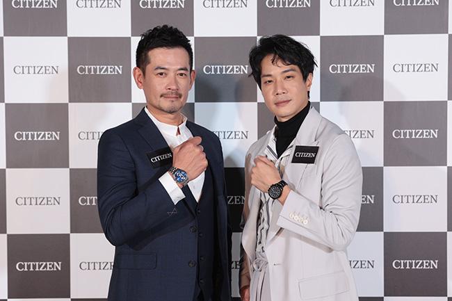 柯叔元、薛仕凌各顯魅力詮釋CITIZEN腕錶