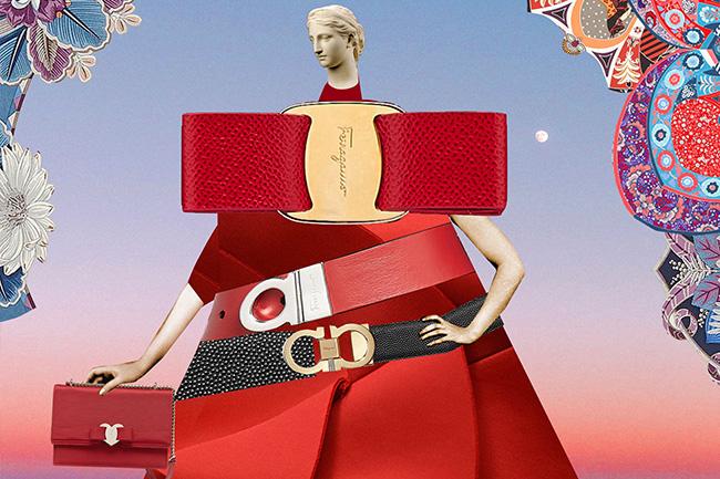 SALVATORE FERRAGAMO攜手國際藝術家打造西洋情人節趣味形象
