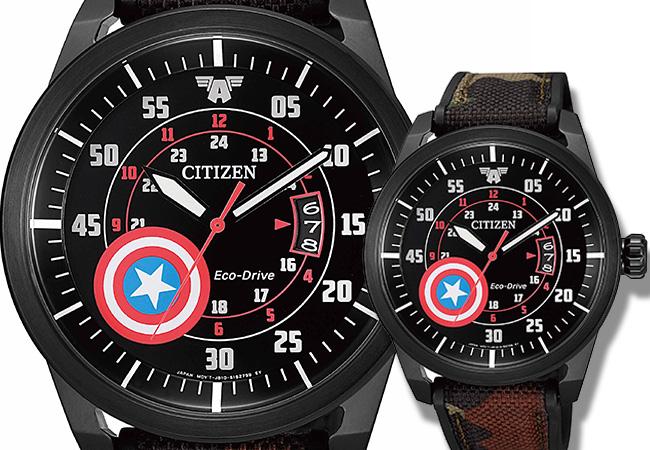 星辰CITIZEN漫威系列,型號:AW1367-05W