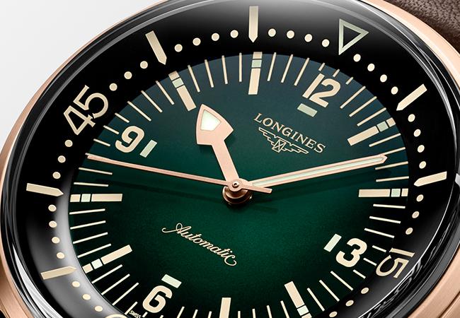 浪琴Longines Legend Diver復刻傳奇潛水腕錶,型號: L3.774.1.50.2