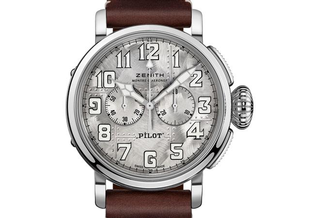 Pilot Type 20 Silver Chronograph