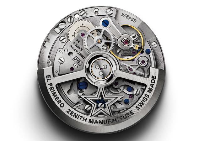 Chronomaster Sport計時腕錶搭載進化版的El Primero 3600機芯