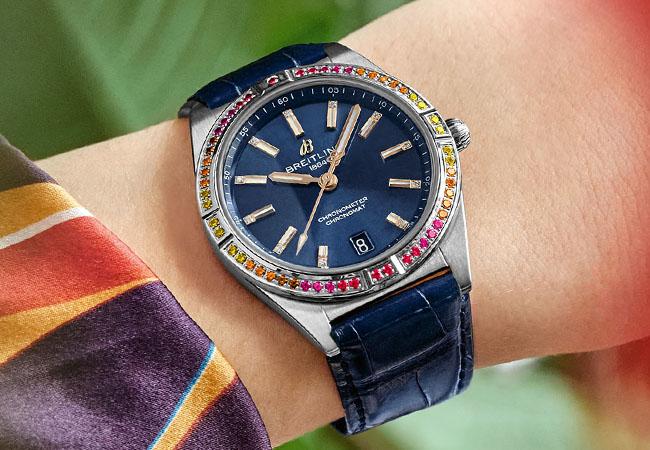 百年靈BREITLING CHRONOMAT AUTOMATIC 36 SOUTH SEA南洋膠囊系列腕錶,型號:A10380611C1P1