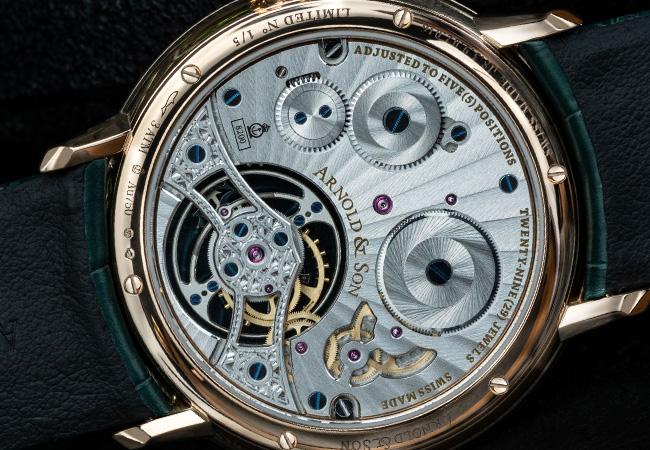 亞諾表ARNOLD&SON Ultrathin Tourbillon Dragon & Phoenix超薄陀飛輪龍鳳戲珠腕錶
