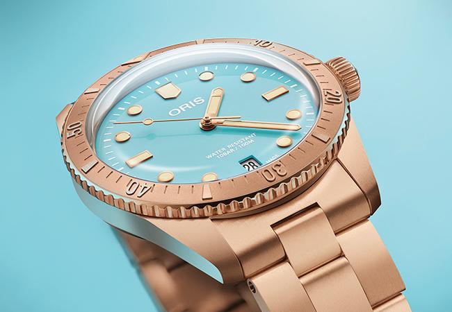 豪利時ORIS Divers Sixty-Five Cotton Candy腕錶