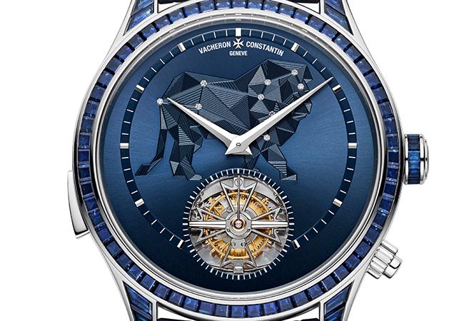 江詩丹頓VACHERON CONSTANTIN Les Cabinotiers閣樓工匠三問報時陀飛輪星空圖獅子座珠寶腕錶