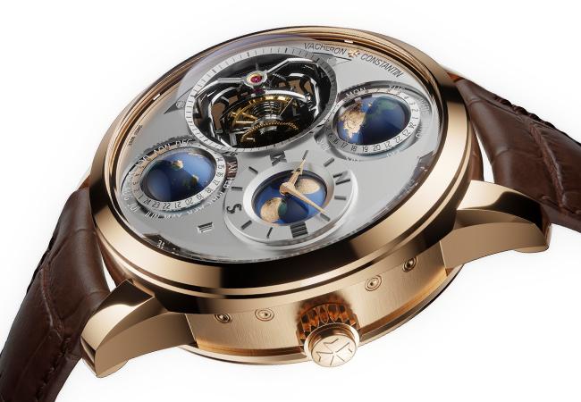 江詩丹頓VACHERON CONSTANTIN Les Cabinotiers Planetaria閣樓工匠渾天儀式陀飛輪萬年曆腕錶